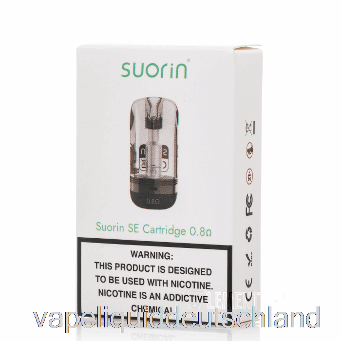 Suorin Se Ersatzpods 0,8 Ohm Pods Vape Liquid